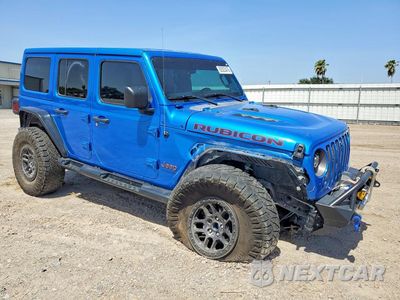 Czwarte zdjęcie samochodu z boku: 2022 JEEP WRANGLER UNLIMITED RUBICON VIN:1C4JJXFG4NW250411 - miniatura