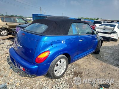 Trzecie zdjęcie samochodu z tyłu: 2005 CHRYSLER PT CRUISER TOURING VIN:3C3EY55X35T527384 - miniatura