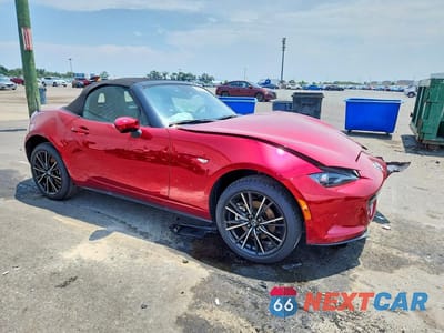 Czwarte zdjęcie samochodu z boku: 2026 MAZDA MX-5 MIATA GRAND TOURING VIN:JM1NDAD70T0706560 - miniatura