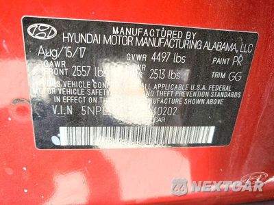 Zdjęcie 12 z 12 samochodu: 2018 HYUNDAI SONATA SE VIN:5NPE24AF1JH640202 - miniatura