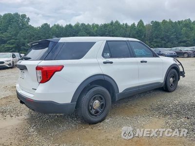 Trzecie zdjęcie samochodu z tyłu: 2023 FORD EXPLORER POLICE INTERCEPTOR VIN:1FM5K8AC2PGA82611 - miniatura