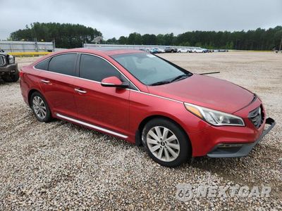 Czwarte zdjęcie samochodu z boku: 2017 HYUNDAI SONATA SPORT VIN:5NPE34AF6HH466604 - miniatura