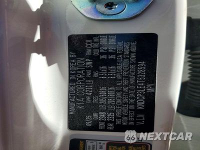 Zdjęcie 12 z 12 samochodu: 2026 KIA NIRO LX VIN:KNDCP3LE4T5328594 - miniatura