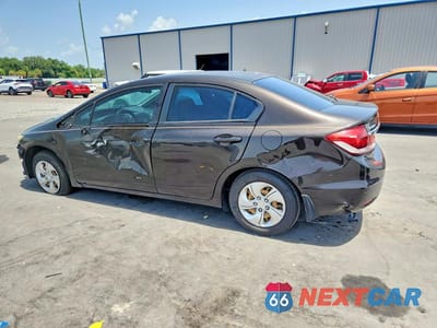 Drugie zdjęcie samochodu z przodu: 2014 HONDA CIVIC LX VIN:2HGFB2F56EH555199 - miniatura