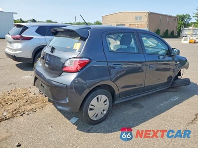 Trzecie zdjęcie samochodu z tyłu: 2024 MITSUBISHI MIRAGE ES VIN:ML32AUHJ2RH031567 - miniatura