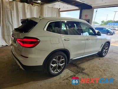 Trzecie zdjęcie samochodu z tyłu: 2020 BMW X3 XDRIVE30I VIN:5UXTY5C01L9C07917 - miniatura
