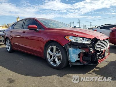 Czwarte zdjęcie samochodu z boku: 2016 FORD FUSION S VIN:3FA6P0G72GR329100 - miniatura