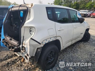 Trzecie zdjęcie samochodu z tyłu: 2022 JEEP RENEGADE SPORT VIN:ZACNJDA12NPN60683 - miniatura