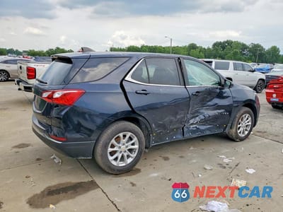 Trzecie zdjęcie samochodu z tyłu: 2021 CHEVROLET EQUINOX LT VIN:3GNAXUEV3MS122563 - miniatura