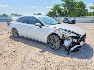 Czwarte zdjęcie samochodu z boku: 2020 HYUNDAI SONATA SEL VIN:5NPEF4JA9LH002355 - miniatura