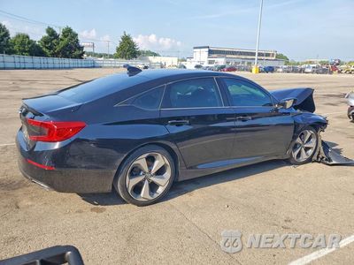 Trzecie zdjęcie samochodu z tyłu: 2018 HONDA ACCORD TOURING VIN:1HGCV1F93JA020752 - miniatura