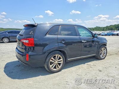 Trzecie zdjęcie samochodu z tyłu: 2014 KIA SORENTO SX LIMITED VIN:5XYKW4A75EG483948 - miniatura