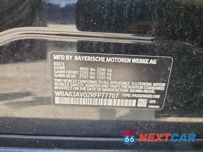 Zdjęcie 13 z 13 samochodu: 2024 BMW 430I GRAN COUPE VIN:WBA63AV02RFP77707 - miniatura