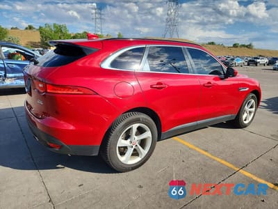 Trzecie zdjęcie samochodu z tyłu: 2019 JAGUAR F-PACE PREMIUM VIN:SADCJ2FX7KA606083 - miniatura