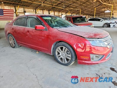 Czwarte zdjęcie samochodu z boku: 2010 FORD FUSION SE VIN:3FAHP0HA0AR378791 - miniatura