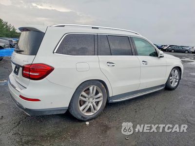 Trzecie zdjęcie samochodu z tyłu: 2017 MERCEDES-BENZ GLS 450 4MATIC VIN:4JGDF6EE8HA745927 - miniatura