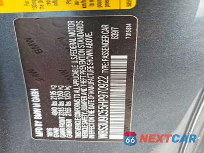 Zdjęcie 12 z 12 samochodu: 2017 BMW M4 VIN:WBS3U9C55HP970922 - miniatura