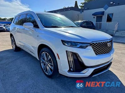 Czwarte zdjęcie samochodu z boku: 2021 CADILLAC XT6 PREMIUM LUXURY VIN:1GYKPCRSXMZ230618 - miniatura