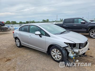 Czwarte zdjęcie samochodu z boku: 2012 HONDA CIVIC LX VIN:19XFB2F59CE055531 - miniatura