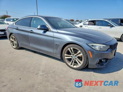 Czwarte zdjęcie samochodu z boku: 2019 BMW 430I GRAN COUPE VIN:WBA4J1C58KBM17169 - miniatura