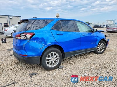 Trzecie zdjęcie samochodu z tyłu: 2024 CHEVROLET EQUINOX LS VIN:3GNAXHEG3RL237075 - miniatura