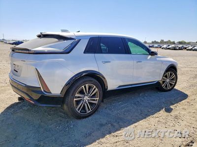 Trzecie zdjęcie samochodu z tyłu: 2024 CADILLAC LYRIQ LUXURY VIN:1GYKPPRK4RZ117469 - miniatura