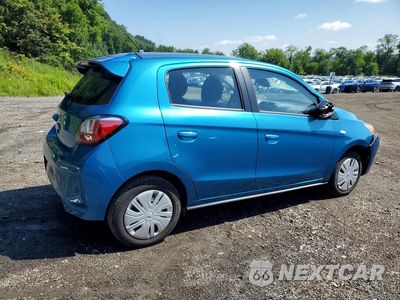Trzecie zdjęcie samochodu z tyłu: 2023 MITSUBISHI MIRAGE ES VIN:ML32AUHJ5PH001556 - miniatura