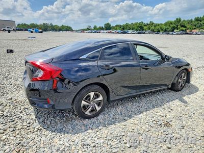 Trzecie zdjęcie samochodu z tyłu: 2019 HONDA CIVIC LX VIN:19XFC2F63KE039555 - miniatura