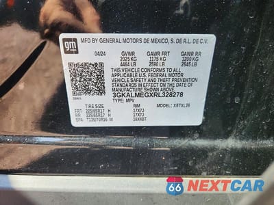 Zdjęcie 14 z 14 samochodu: 2024 GMC TERRAIN SLE VIN:3GKALMEGXRL328278 - miniatura
