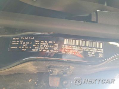 Zdjęcie 13 z 13 samochodu: 2016 JEEP RENEGADE LATITUDE VIN:ZACCJBBW0GPD09012 - miniatura