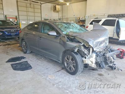 Czwarte zdjęcie samochodu z boku: 2017 HYUNDAI ELANTRA VIN:KMHD84LF2HU196783 - miniatura