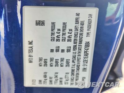Zdjęcie 12 z 12 samochodu: 2023 TESLA MODEL 3 VIN:5YJ3E1EA6PF476884 - miniatura