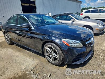 Czwarte zdjęcie samochodu z boku: 2020 MERCEDES-BENZ C 300 4MATIC VIN:WDDWF8EB8LR552482 - miniatura