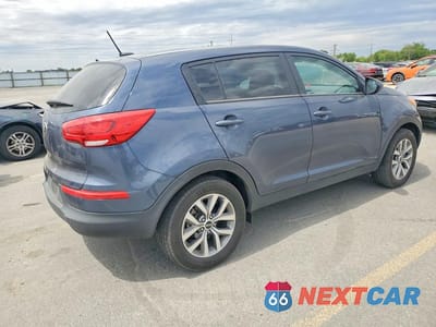 Trzecie zdjęcie samochodu z tyłu: 2015 KIA SPORTAGE LX VIN:KNDPB3AC2F7730088 - miniatura