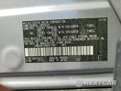 Zdjęcie 14 z 14 samochodu: 2021 TOYOTA RAV4 LIMITED VIN:JTMD6RFV2MD017887 - miniatura