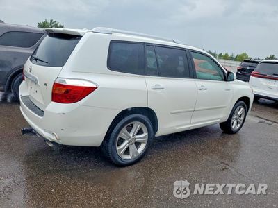 Trzecie zdjęcie samochodu z tyłu: 2009 TOYOTA HIGHLANDER LIMITED VIN:JTEDS42A892088883 - miniatura