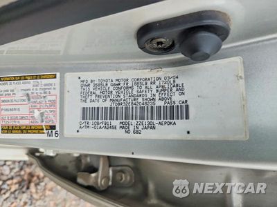 Zdjęcie 23 z 24 samochodu: 2004 TOYOTA COROLLA CE VIN:JTDBR32E842048235 - miniatura