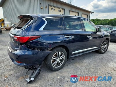 Trzecie zdjęcie samochodu z tyłu: 2020 INFINITI QX60 LUXE VIN:5N1DL0MM4LC510145 - miniatura
