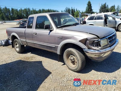 Czwarte zdjęcie samochodu z boku: 1995 FORD RANGER SUPER CAB VIN:1FTCR15U3STA23164 - miniatura