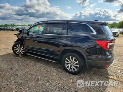 Drugie zdjęcie samochodu z przodu: 2020 HONDA PILOT EXL VIN:5FNYF6H5XLB054917 - miniatura