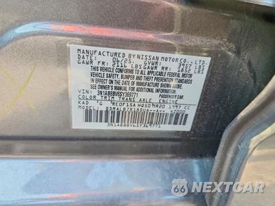 Zdjęcie 12 z 12 samochodu: 2025 NISSAN SENTRA S VIN:3N1AB8BV6SY369771 - miniatura