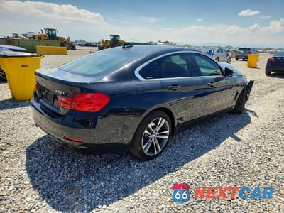Trzecie zdjęcie samochodu z tyłu: 2016 BMW 428 XI GRAN COUPE SULEV VIN:WBA4C9C58GG136203 - miniatura