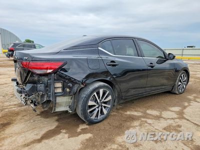 Trzecie zdjęcie samochodu z tyłu: 2021 NISSAN SENTRA SV VIN:3N1AB8CV4MY230546 - miniatura