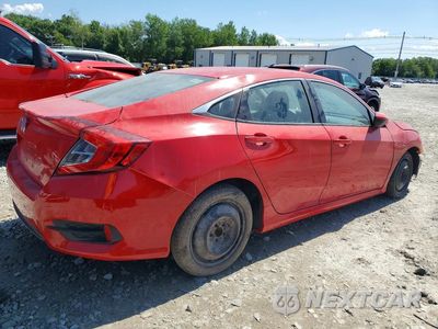 Trzecie zdjęcie samochodu z tyłu: 2018 HONDA CIVIC LX VIN:2HGFC2F5XJH538140 - miniatura