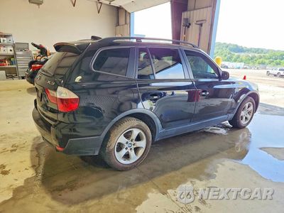 Trzecie zdjęcie samochodu z tyłu: 2008 BMW X3 3.0SI VIN:WBXPC93478WJ14971 - miniatura