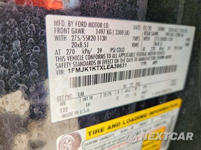 Zdjęcie 13 z 13 samochodu: 2020 FORD EXPEDITION MAX LIMITED VIN:1FMJK1KTXLEA39631 - miniatura