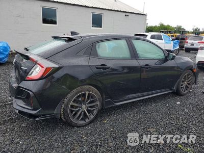 Trzecie zdjęcie samochodu z tyłu: 2020 HONDA CIVIC SPORT VIN:SHHFK7H48LU419271 - miniatura