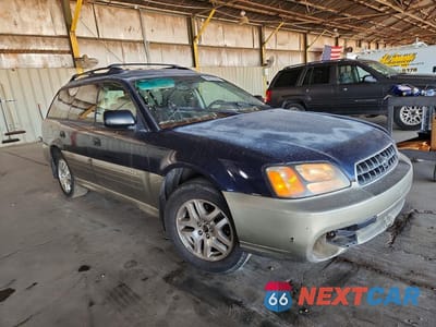 Czwarte zdjęcie samochodu z boku: 2003 SUBARU LEGACY OUTBACK AWP VIN:4S3BH675037657401 - miniatura