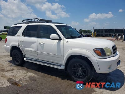 Czwarte zdjęcie samochodu z boku: 2003 TOYOTA SEQUOIA LIMITED VIN:5TDZT38A23S152456 - miniatura
