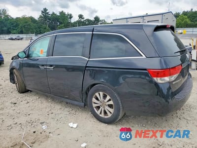 Drugie zdjęcie samochodu z przodu: 2014 HONDA ODYSSEY EXL VIN:5FNRL5H60EB100466 - miniatura